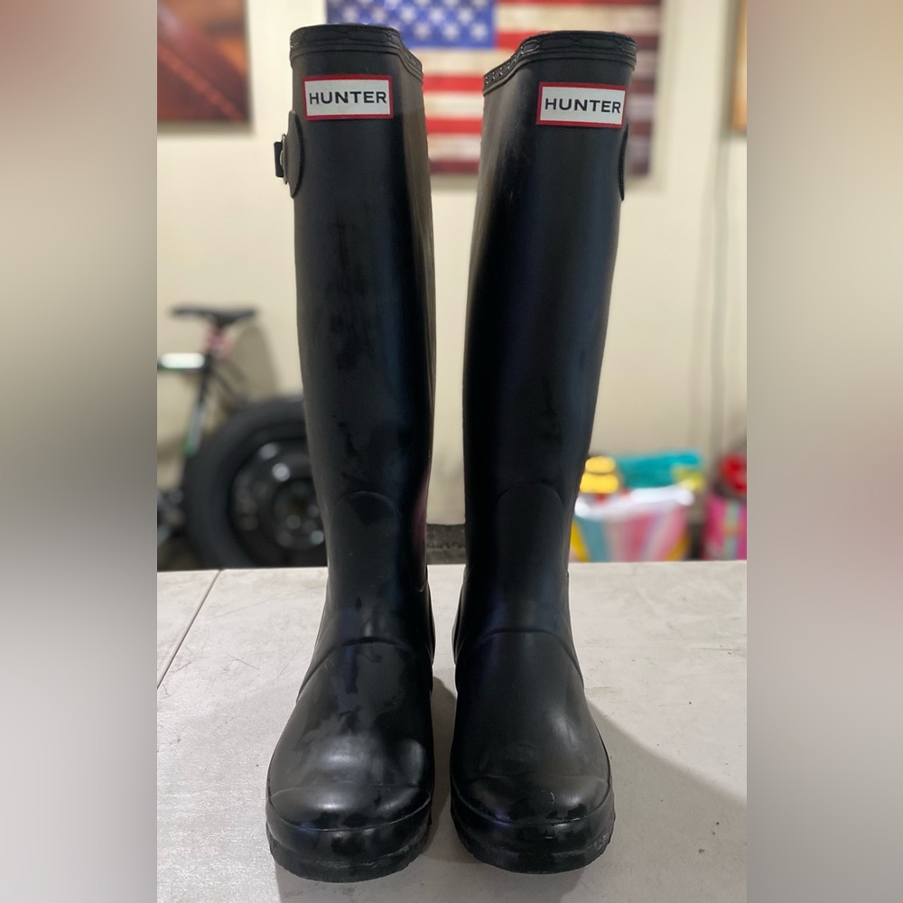 Hunter rain boots